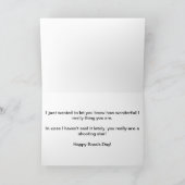 Happy Boss's Day Shooting Star Kaart (Binnen)