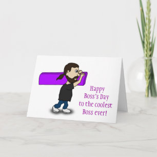 Happy Boss's Day voor de coolste baas ooit Kaart