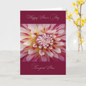 Happy Boss's Day voor Vrouw Boss Kaart (Gele Bloem)