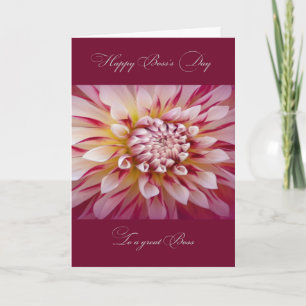 Happy Boss's Day voor Vrouw Boss Kaart