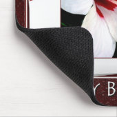 Happy Boss's Day Witte Hibiscus Bloemen Muismat (Hoek)