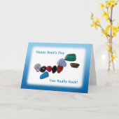 Happy Boss's Day You Really Rock Kaart (Gele Bloem)