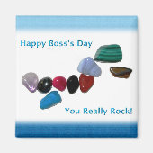 Happy Boss's Day Your Really Rock Magneet (Voorkant)