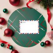 Happy Boston Terrier Retour Adreslabel Etiket