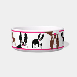 Happy Boston Terriers Voerbakje