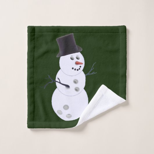 Happy Bowlidays Bowling Lovers Kerstmis Bad Handdoek (Wasdoekje)