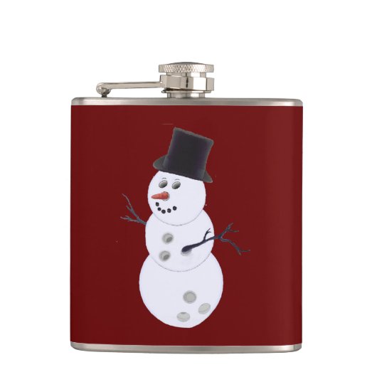 Happy Bowlidays Snowman Heupfles (Voorkant)