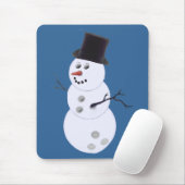 Happy Bowlidays Snowman Muismat (Met muis)