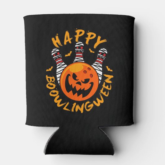 Happy Bowlingbetween Halloween Bowling Blikjeskoeler (Achterkant)