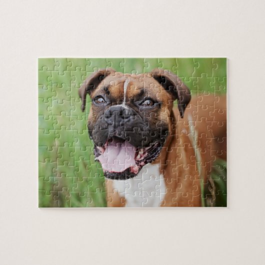 Happy Boxer 8x10 Legpuzzel (Horizontaal)