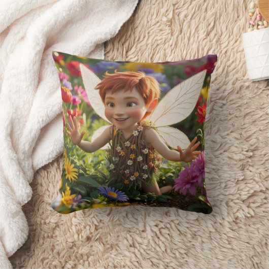 Happy Boy Fairy Kussen (Deken)