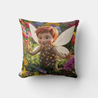 Happy Boy Fairy Kussen