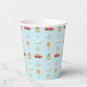 Happy boy papieren bekers (Links)