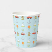 Happy boy papieren bekers (Rechts)