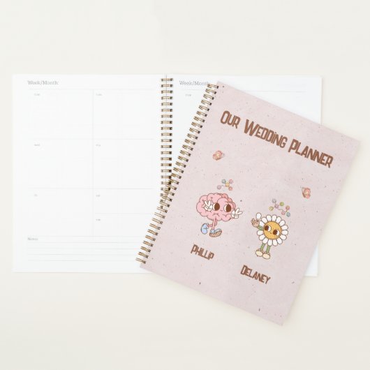 Happy Brain Gepersonaliseerde Bruiloft Planner (Display)