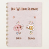 Happy Brain Gepersonaliseerde Bruiloft Planner (Voorkant)