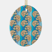 Happy Brain Keramisch Ornament (Rechts)