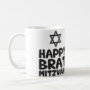 Happy Brat Mitzvah (Bar / Bat Mitzvah) Koffiemok