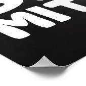 Happy Brat Mitzvah (Bar / Bat Mitzvah) Poster (Hoek)