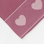 Happy Bread Slice Fleece Deken (Hoek)