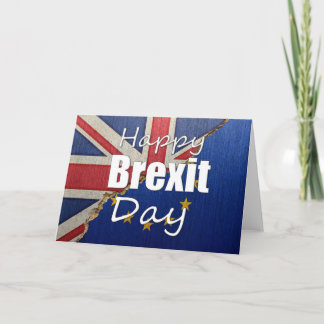 Happy Brexit Day Card Kaart
