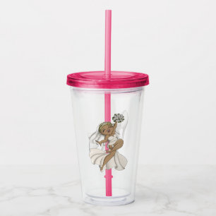 Happy Bride 02 Acryl Drinkbeker
