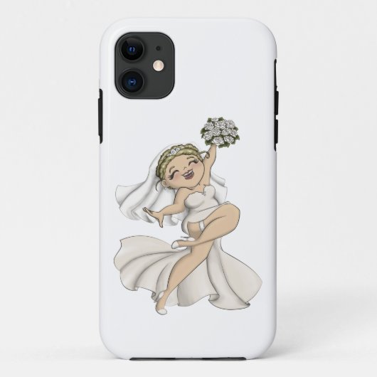 Happy Bride 02 Case-Mate iPhone Case (Achterkant)
