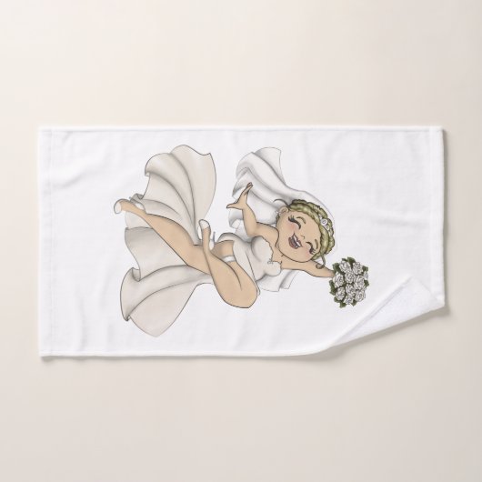 Happy Bride 02 Handdoek (Handdoek)