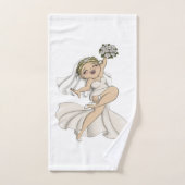 Happy Bride 02 Handdoek (Handdoek)