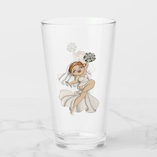 Happy Bride 03 Glas (Achterkant)