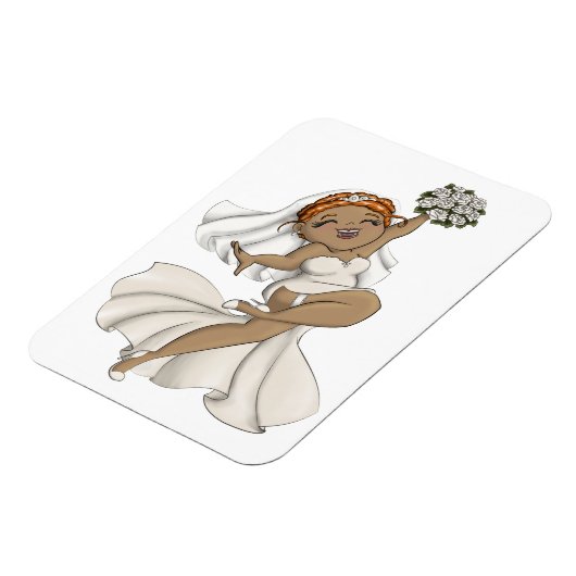 Happy Bride 03 Magneet (Linkerzijde)