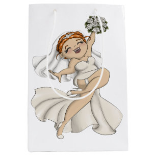 Happy Bride 03 Medium Cadeauzakje