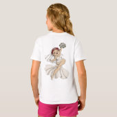 Happy Bride 04 T-shirt (Achterkant volledig)