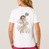 Happy Bride 04 T-shirt (Achterkant)