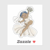 Happy Bride 07 Sticker (Vel)