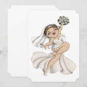 Happy Bride 09 Save The Date (Voorkant / Achterkant)