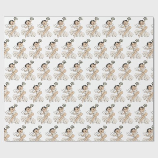 Happy Bride 11 Cadeaupapier (Vlak)