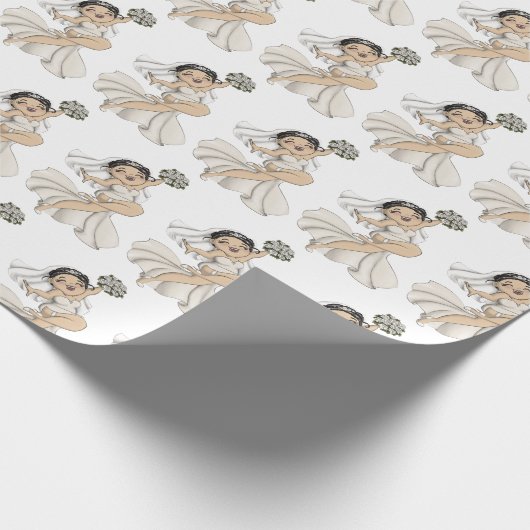 Happy Bride 11 Cadeaupapier (Hoek)