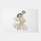 Happy Bride 11 Deurmat (Voorkant)