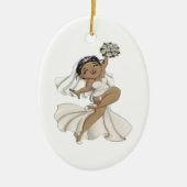 Happy Bride 11 Keramisch Ornament (Voorkant)