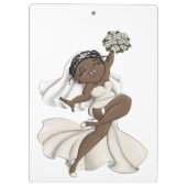 Happy Bride 11 Klembord (Achterkant)