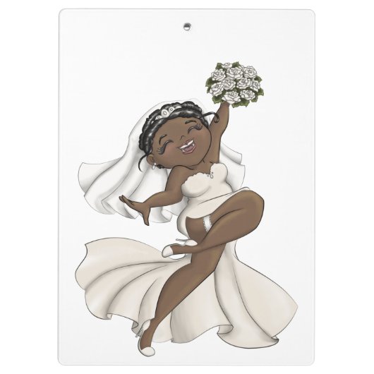 Happy Bride 11 Klembord (Achterkant)