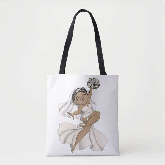Happy Bride 11 Tote Bag (Voorkant)
