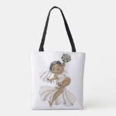 Happy Bride 11 Tote Bag (Achterkant)