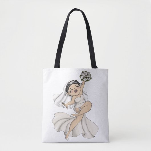 Happy Bride 11 Tote Bag (Voorkant)