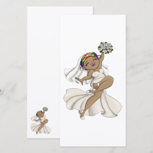 Happy Bride 13 (Voorkant / Achterkant)