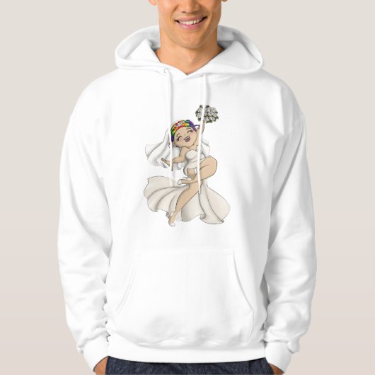 Happy Bride 13 Hoodie (Voorkant)