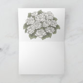 Happy Bride 13 Kaart (Binnen)