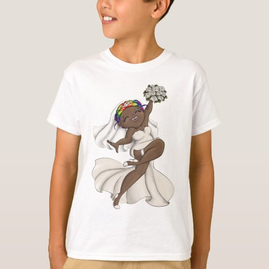 Happy Bride 13 T-shirt (Voorkant)