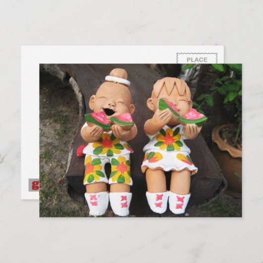 Happy Briefkaart (Voorkant / Achterkant)